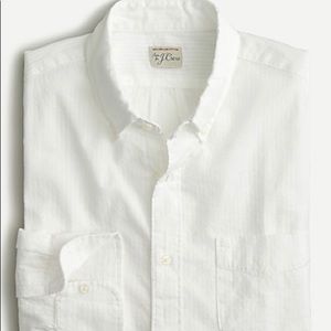 J. Crew Slim Seersucker Shirt